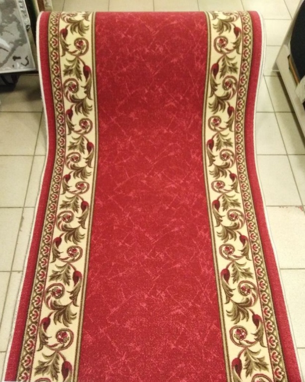 Ковролиновые дорожки Дорожка, обр. p867/g4r/105 Красный