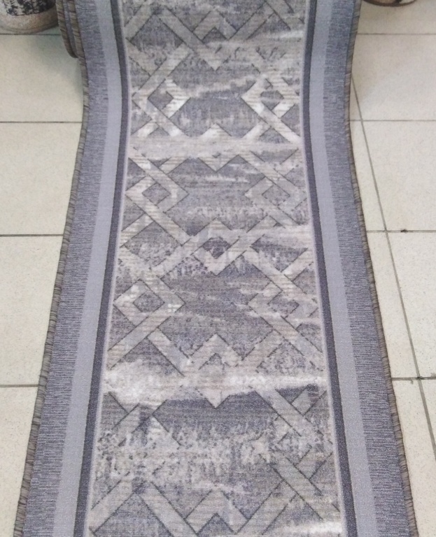 Ковролиновые дорожки Дорожка, обр. p2635/a2r/124 Серый